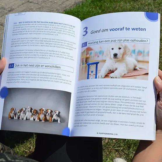 Het Ultieme Puppy Zindelijk Maken Handboek (fysiek)