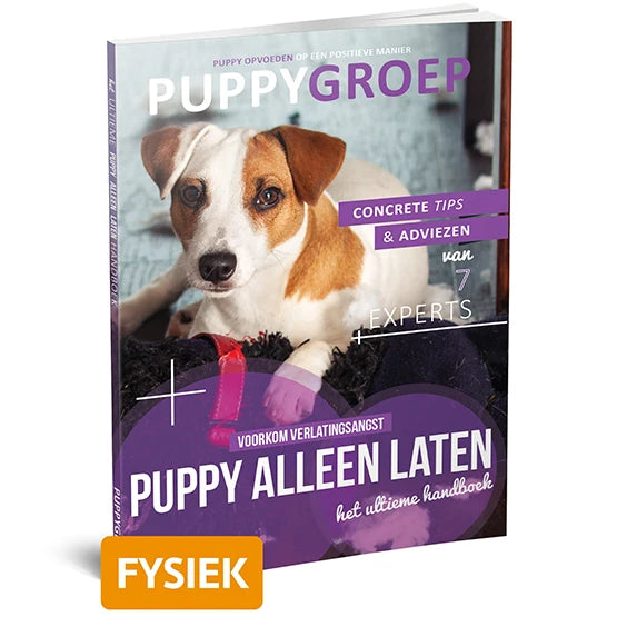 Het Ultieme Puppy Alleen Laten Handboek (fysiek boek)