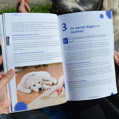 4 fysieke puppy boeken (complete set)