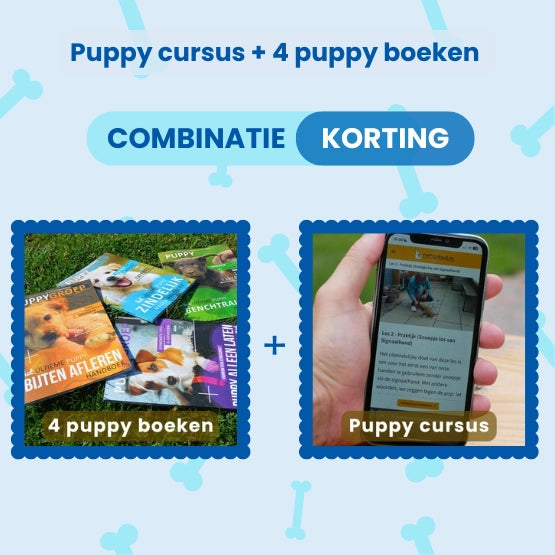 Puppy cursus + 4 fysieke boeken (combi deal)