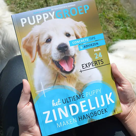 4 fysieke puppy boeken (complete set)