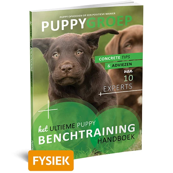 Het Ultieme Puppy Benchtraining Handboek (fysiek boek)