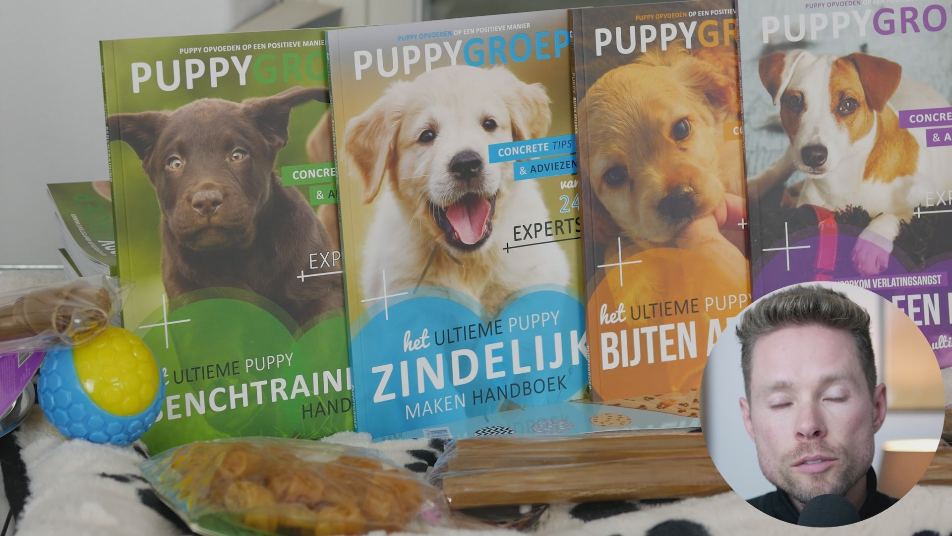 Video laden: Wat leer je in mijn 4 puppy boeken?